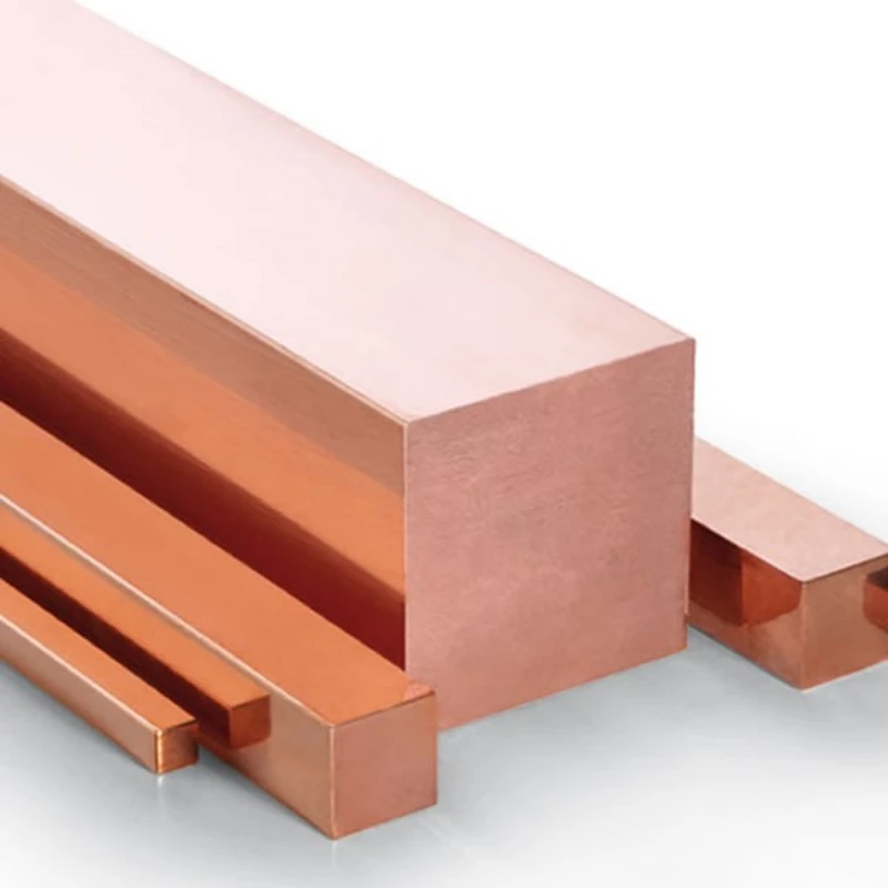 Imagem ilustrativa de Barra quadrada de cobre